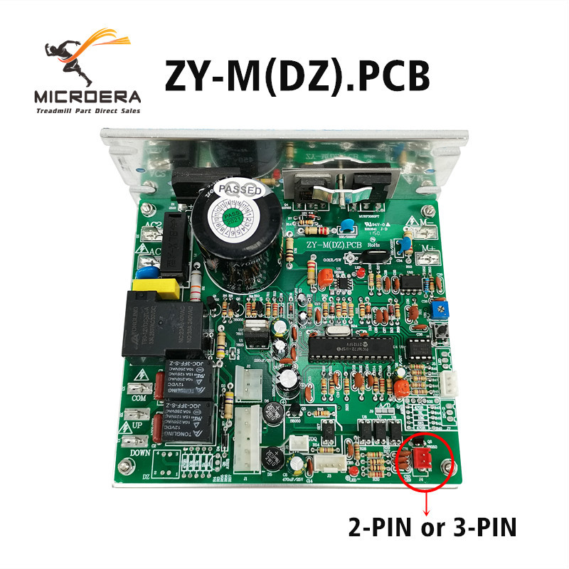 เครื่องควบคุมลู่วิ่ง ZY-M และ PCB สำหรับลู่วิ่ง รวมถึงบอร์ดควบคุมและบอร์ดจ่ายไฟหลัก