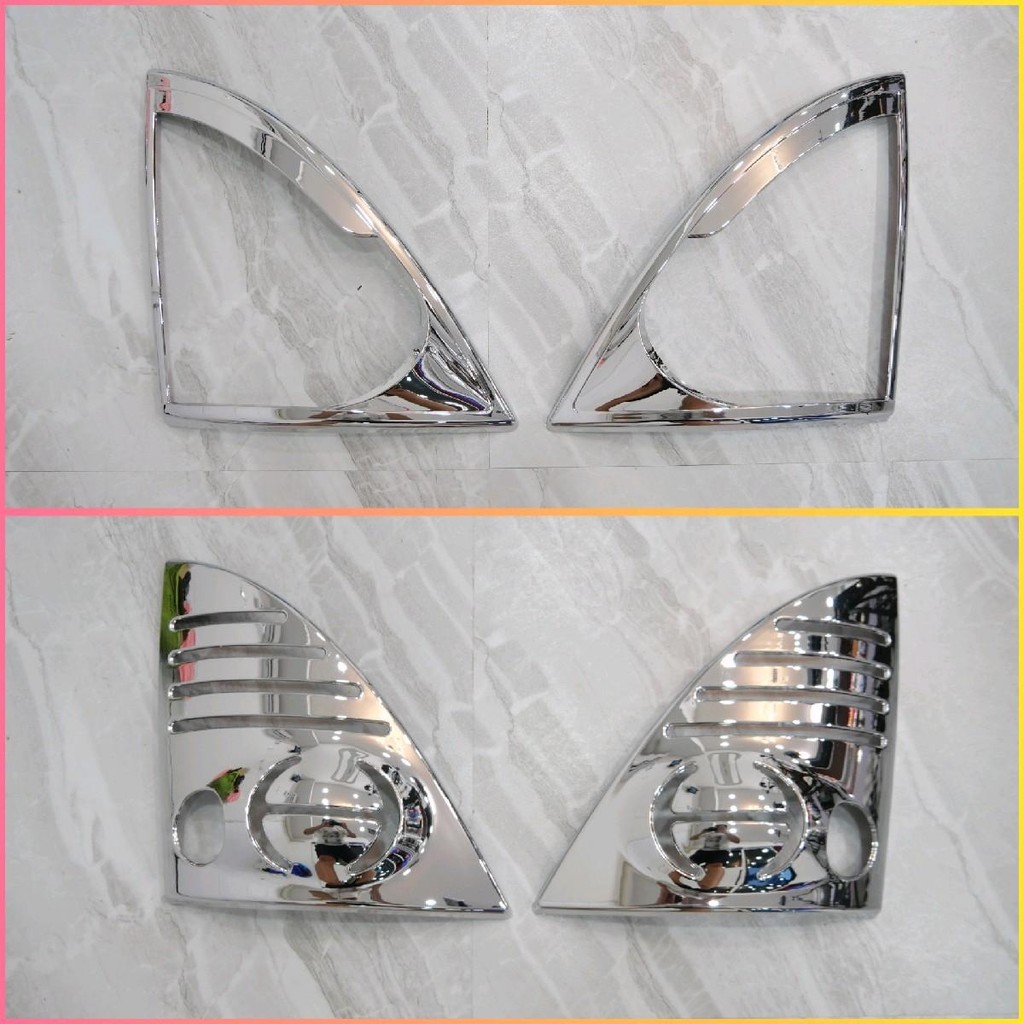 ครอบไฟครอบไฟเลี้ยวหน้า  รถบรรทุกHino Mega โครมเมี่ยม ราคาต่อคู่