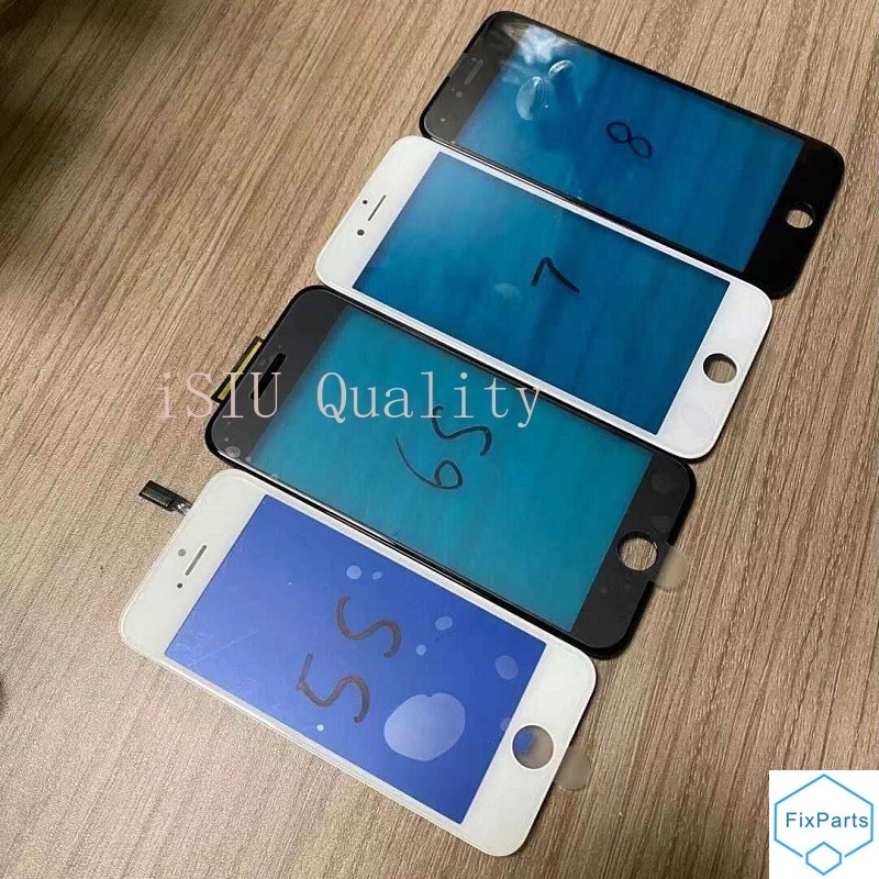 หน้าจอสัมผัสสําหรับ iPhone 5 5S 6 6S Plus iPhone 7 iPhone 7 Plus iP 8 Plus จอแสดงผล Glass Digitizer 