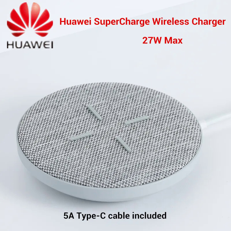 Huawei Wireless Charger Max 27W CP61 Super Charge For Huawei Qi Standard Charge For iPhone 15/14/13/
