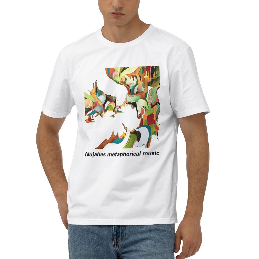 Hip Hop Comics Cute Mens Tops Nujabes Polora Metaphorical Music Cotton T-Shirt