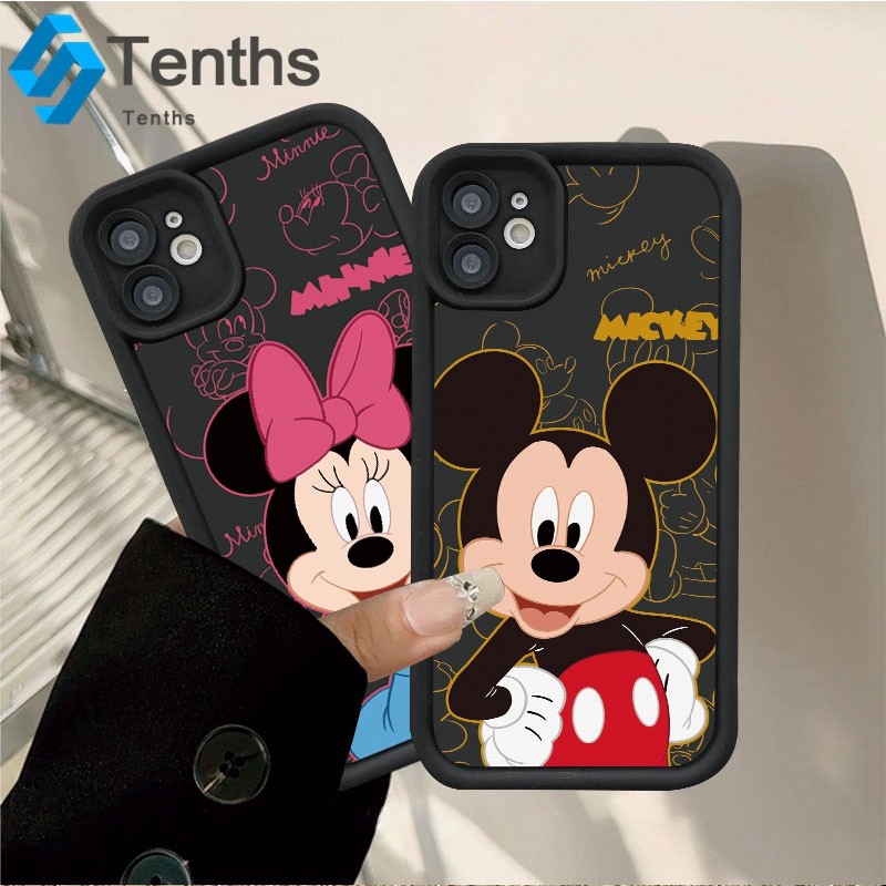 OPPO A38 A18 A58 A57 A77s A17k A16s A15s A5s A3s A5 A9 A53 A54 A52 A92 A76 A96การ์ตูน Micky ความรัก Tpu เชลล์