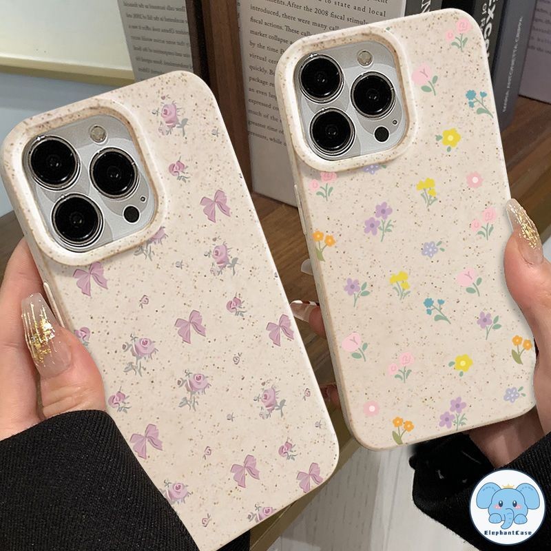 โบว์สีม่วงหวานเข้ากันได้เคสไอโฟน 16 11 15 XR 13 14 12 Pro Max 16 14 15 Pro 16 6 7 8 Plus X XS MAX SE ดอกไม้โรแมนติกเคส