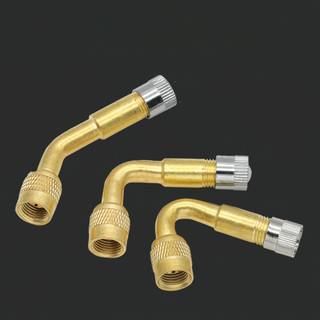 Đầu nối dài van bơm hơi 45-90-135 độ tiện dụng cho xe hơi, xe máy(1 cái) ADREN