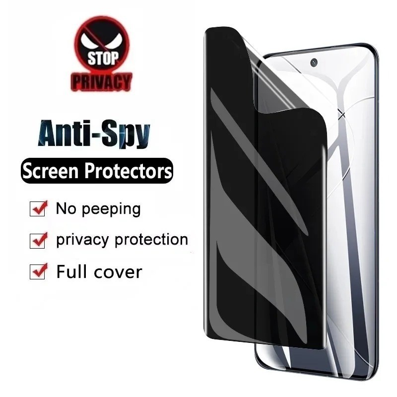 TCL50 50XE 50XL 40X 40SE 3 ชิ้น 600D Anti Spy ความเป็นส่วนตัว Soft Hydrogel ฟิล์มสําหรับ TCL 50 40 X