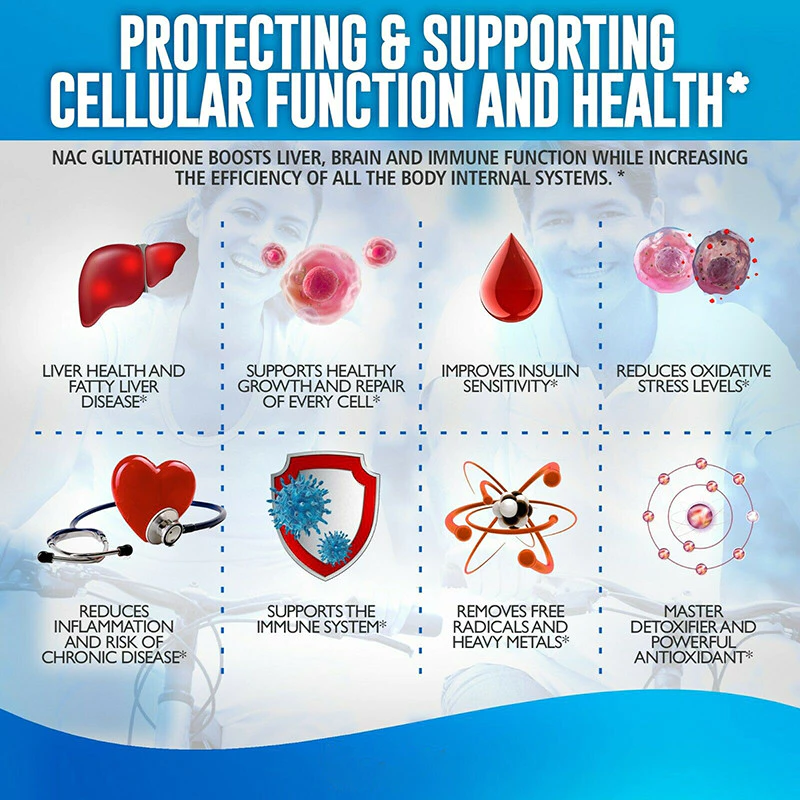 NAC GLUTATHIONE อาหารเสริมบำรุงตับและดูแลผิว thumbnail 4