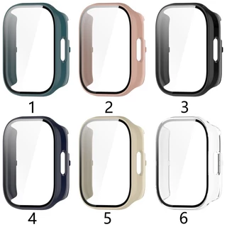 Redmi Watch 6 5 4 3 Active lite Band2 Xiaomi Smart Band 8 Active เคส casing Protective Cover hard PC case Full coverage case ฟิล์มป้องกันแก้ว