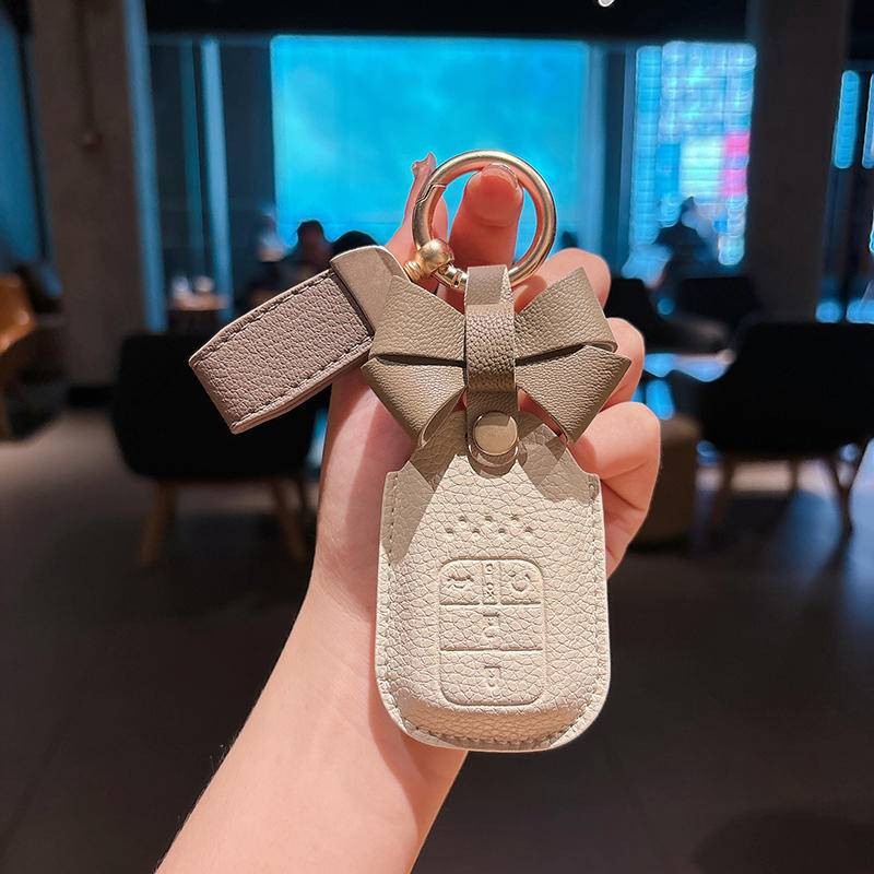 ที่ใส่กุญแจรีโมทรถยนต์ Honda City HRV Accord CRV Civic WR-V Jazz BRV XRV FIT พวงกุญแจรถ. กระเป๋าใส่กุญแจรถ