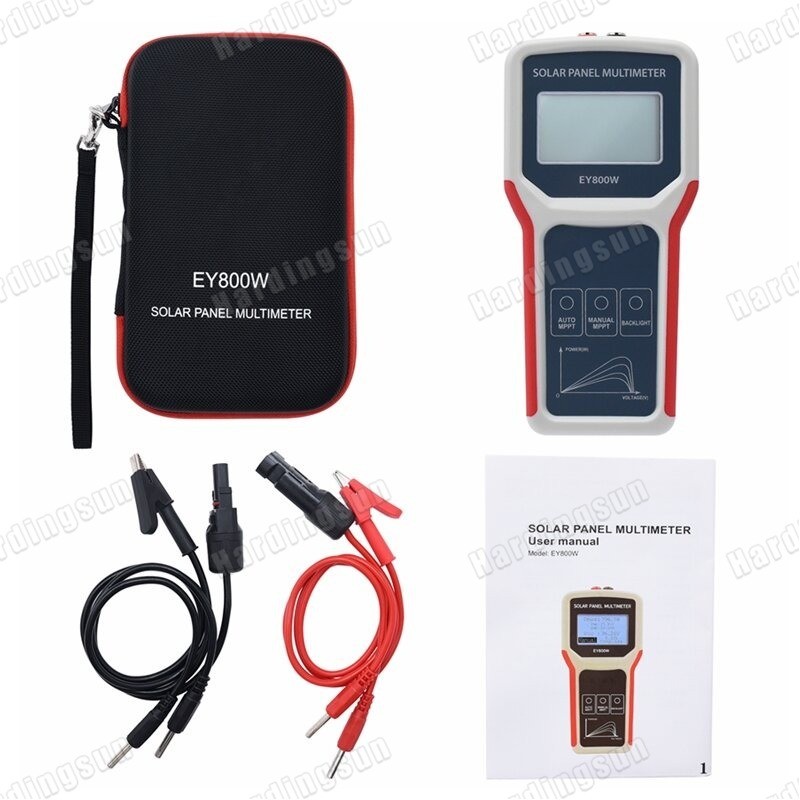 El400b/ EY800W / EY1600W แผงโซลาร์เซลล์มัลติมิเตอร์อัตโนมัติ/คู่มือ MPPT การตรวจจับแผงโซลาร์เซลล์ LC