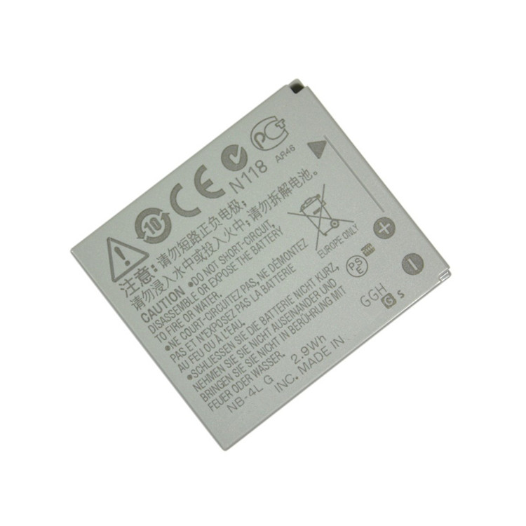 เหมาะสําหรับ Canon IXUS 220 230 255 HS IXUS115 กล้องดิจิตอล NB-4L แบตเตอรี่ + เครื่องชาร์จ