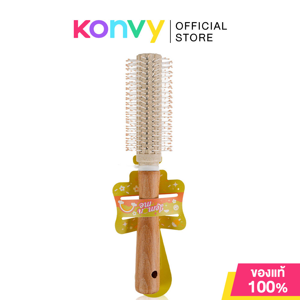 Lemon Me Round Comb Lm1003 #03 Yellow เลม่อน มี หวีจัดแต่งทรงผม.