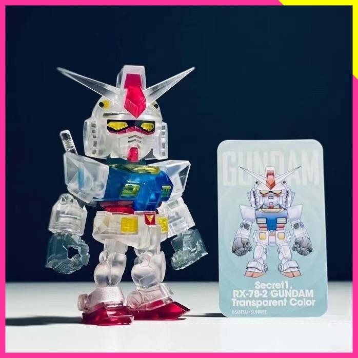 ราคาที่ดีที่สุด>> McDonald's Co-branded Gundam Spot แบรนด์ใหม่ของแท้ Angus Black Gold Limited Edition Small Blue Box Hands