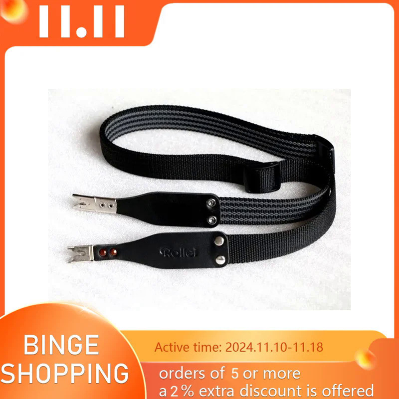 Tali bahu คอแบบปรับได้สำหรับ3.5F Rolleiflex TLR 3.5E 3.5T 2.8F 3.5C 2.8E อุปกรณ์เสริมกระเป๋ากล้องถ่า