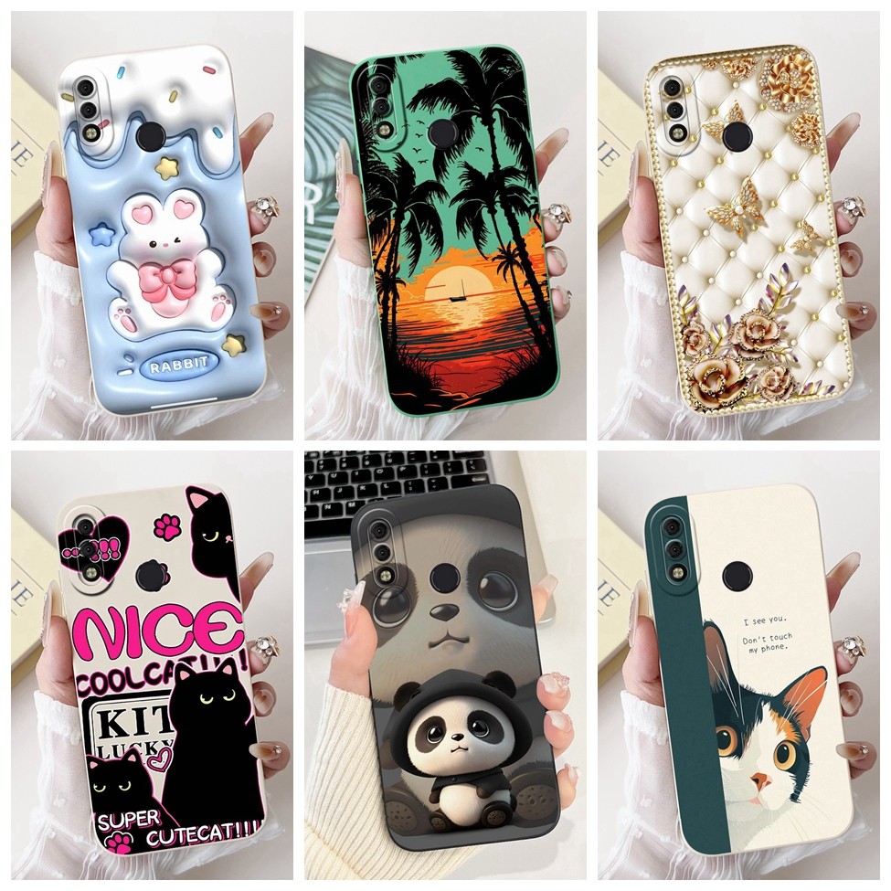 ปลอกใหม่ Huawei Y9 2019 JKM-LX1 Y9Prime 2019 STK-L22 กรณีความงามแฟชั่นตลก Cool น่ารักเคสโทรศัพท์ Huawei Y9 Prime 2019 ฝาครอบ