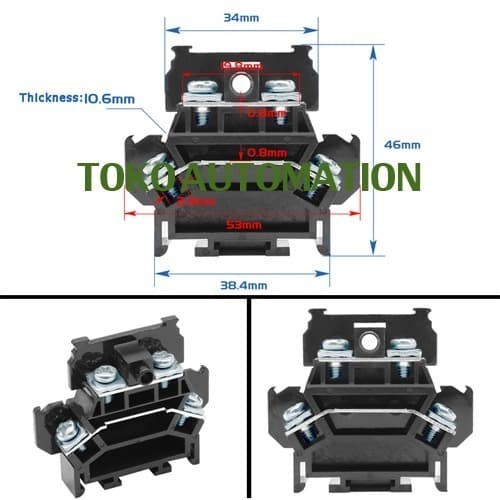 Lc99 Rail type Terminal block CBD10 TBD 10 TBD10 TBD-10 TBD10A TBD-10A PM01