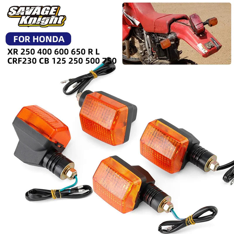 Mo  Turn Signal Light For Honda XR650R XR650L XR600R XR400R XR250L XR250R CRF 230M 230L Indicator La