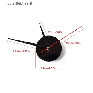 Louislifebliss นาฬิกาแขวน DIY สําหรับโฮมออฟฟิศ Frameless โมเดิร์น 3D นาฬิกาแขวนกระจกสติกเกอร์โรงแรมออกแบบตกแต่งห้องโรงเรียนใหม่