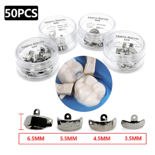 Dental Matrix Bands Sectional Contoured Matrix System โลหะ Matrices Matrix Clamp นิกเกิลไทเทเนียม Clamping แหวนเครื่องมือทันตแพทย์