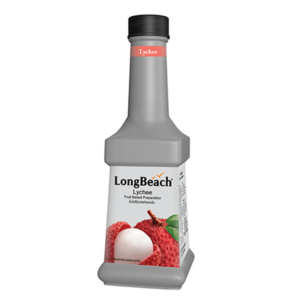 Longbeach Fruit Puree Lychee ลองบีชเพียวเร่ ลิ้นจี่ 900 ml. (05-8935)