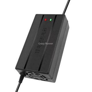 【Li Ion Charger 】ที่ชาร์จแบตเตอรี่ลิเธียม 48V 60V 72V 5A 8A 10A พร้อมพัดลม สําหรับรถจักรยานไฟฟ้า สกูตเตอร์ LiFePo4 54.6V 58.4V 58.8V 67.2V 71.4V 73V 84V