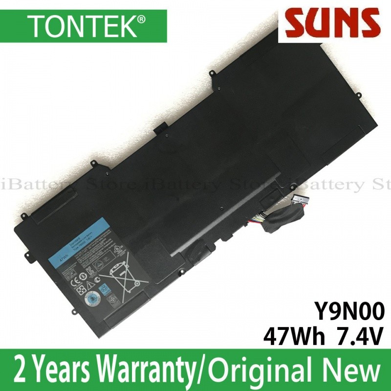 ✿แบตเตอรี่ Y9N00สำหรับ Dell XPS 13 9Q33 9333 XPS 12 L221X 13 L321X L322X Series PKH18 489XN