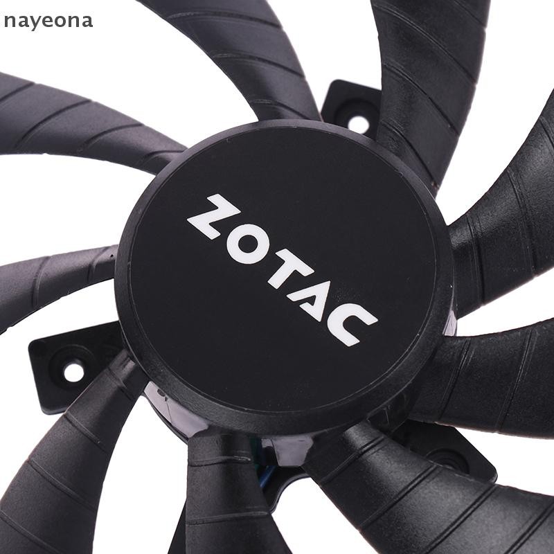 [NAY] ที129215Sh Cooler พัดลมสําหรับ ZOTAC GTX 1060 960 950 GTX1060 3GB ITX Mini กราฟิกการ์ด Cooing พัดลม EON