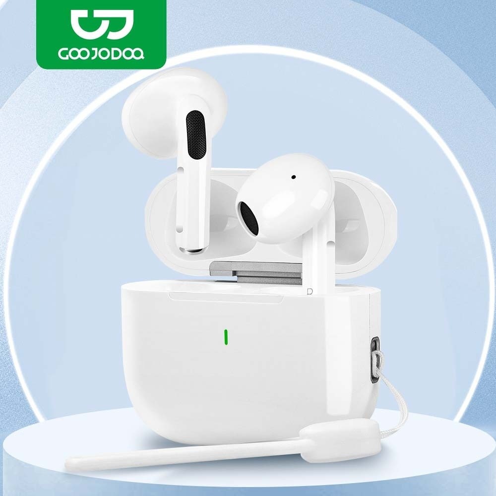 [Readystock]goojodoq หูฟังไร้สาย J201หูฟังบลูทูธ5.3หูฟังบลูทูธพร้อมไมโครโฟนในตัว IPX5เสียงดีลดเสียงร