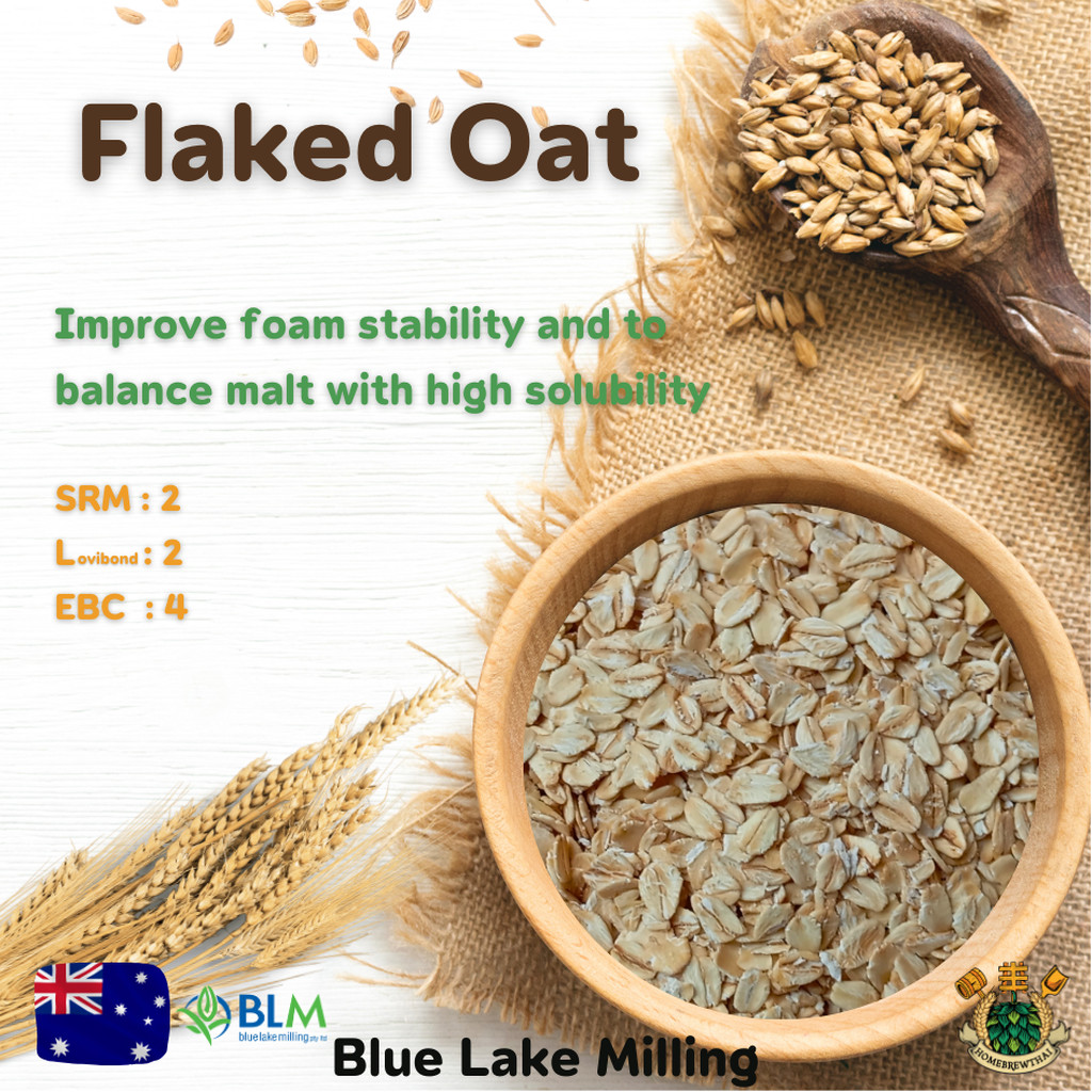 Flaked Oat เฟลคโอ๊ต (1 lbs)