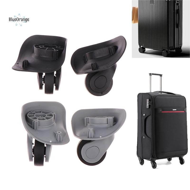 ใหม่ 1 คู่เปลี่ยนกระเป๋าเดินทางล้อกระเป๋าเดินทาง Spinner ล้อ A08 เงียบยางล้อ Baggage ล้อสําหรับกระเป๋าเดินทางรถเข็นอุปกรณ์เสริม hot