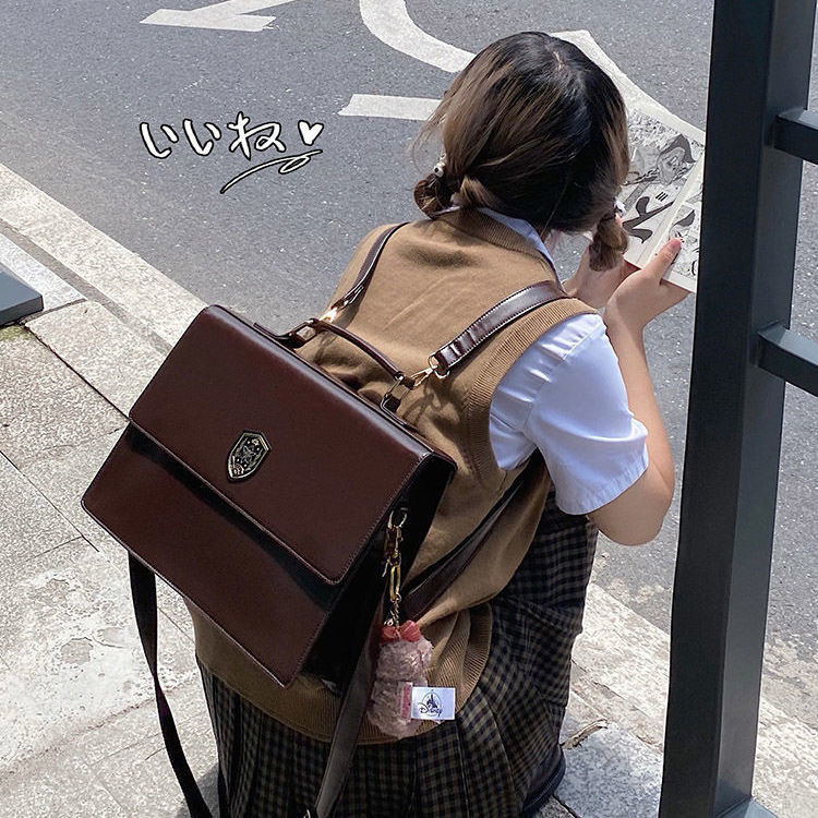 Brain Pain Original [Kasuga Nara] Japanese jk Uniform Bag Diagonal Portable dk Preppy School Backpac