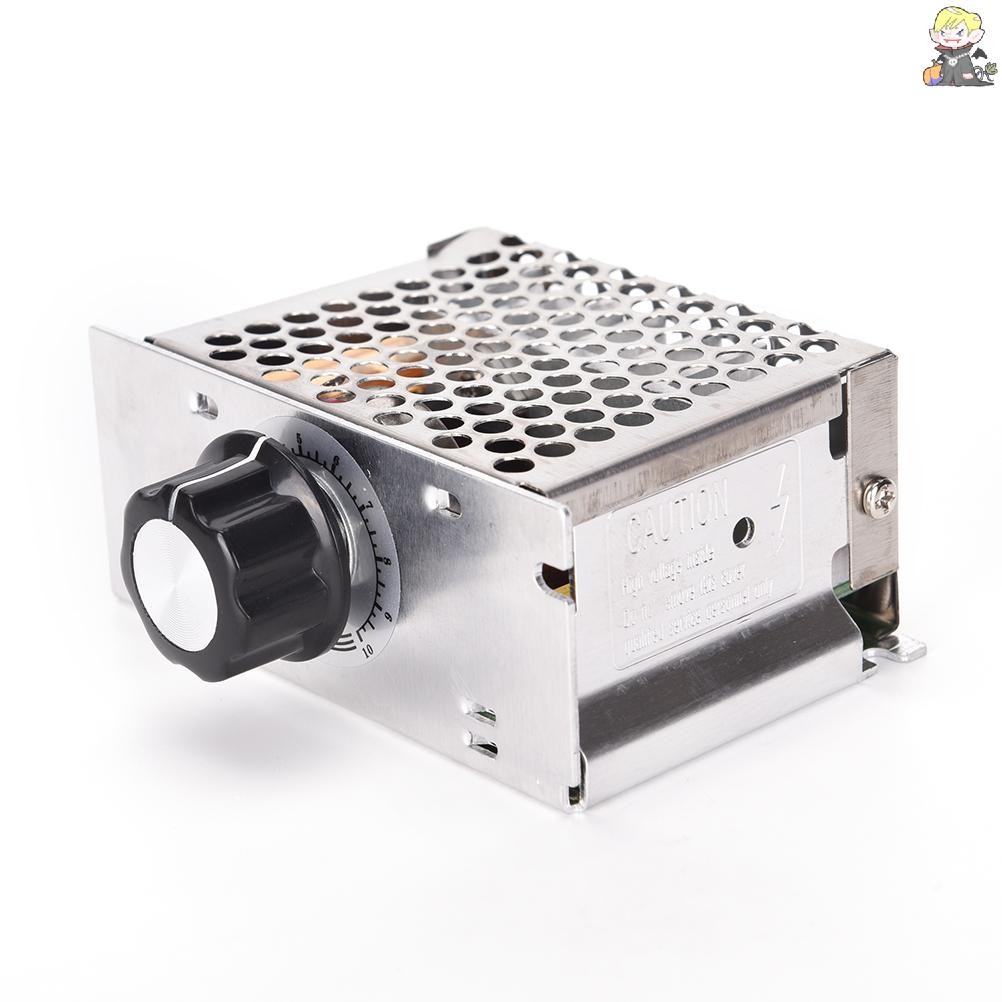 [CL] 4000w 220V AC SCR โมดูลควบคุมไฟความเร็วมอเตอร์ ตัวควบคุมแรงดันไฟฟ้า หรี่ไฟ ขายร้อน TH
