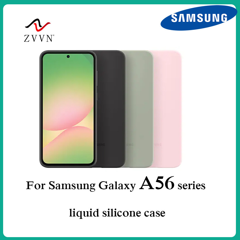 ใหม่เข้ากันได้สําหรับ Samsung Galaxy A56 เคสโทรศัพท์มือถือซิลิโคนเหลวกล้องกันกระแทกแบบนุ่มปกป้องนุ่ม A56 ฝาครอบป้องกันแบบรวมทุกอย่าง