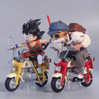 [ในสต็อก] Dragon Ball GK GD Akira Toriyama Motorcycle Series Motorcycle Turtle Immortal Childhood Goku Figure Or