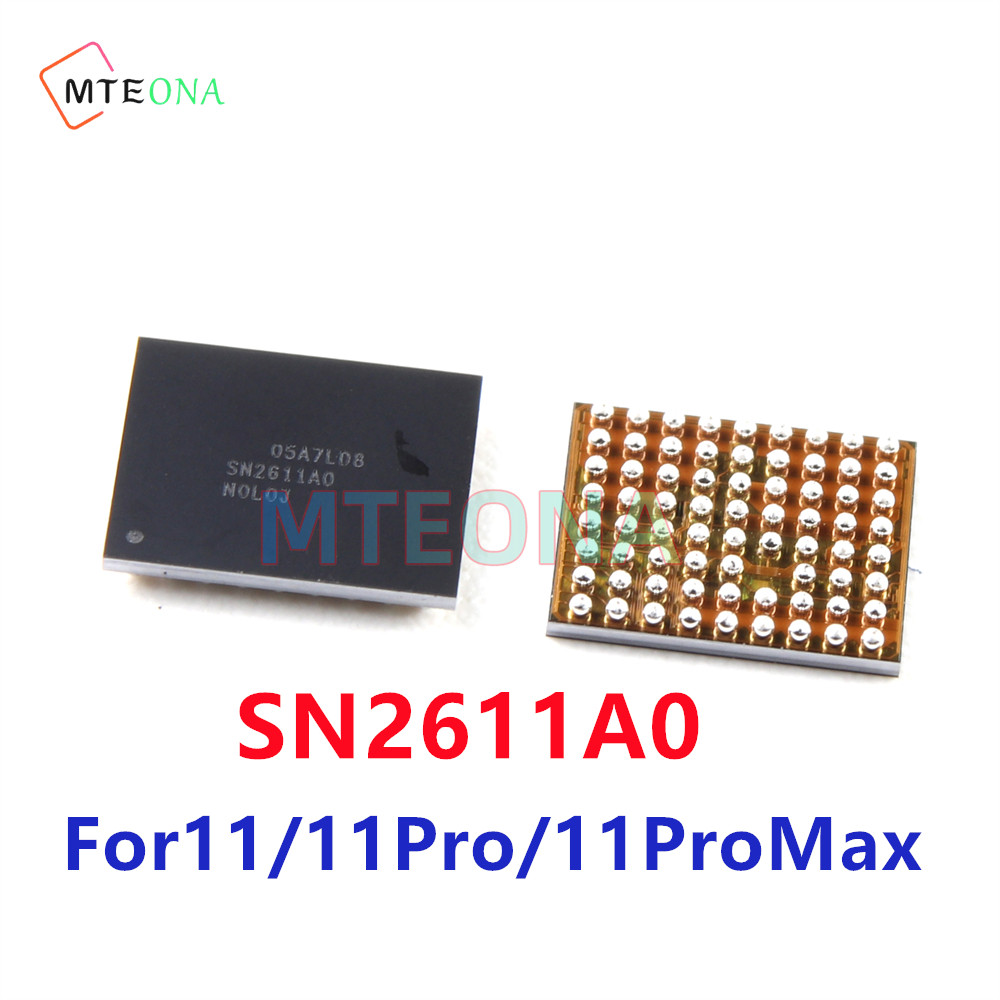10 ชิ้น SN2611A0 TIGRIS T1 ชาร์จเครื่องชาร์จชิป IC U3300 สําหรับ iphone 11 Pro Max 12 SN2611