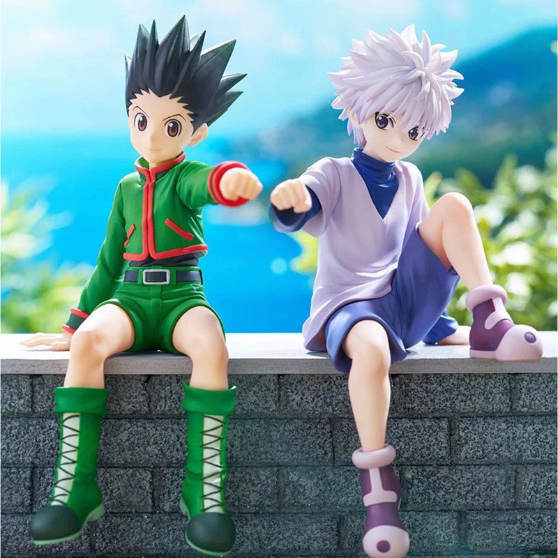Hunter Hunter Gon Freecss อะนิเมะก๋วยเตี๋ยว Stopper Killua Zoldyck Action Figure ของเล่น