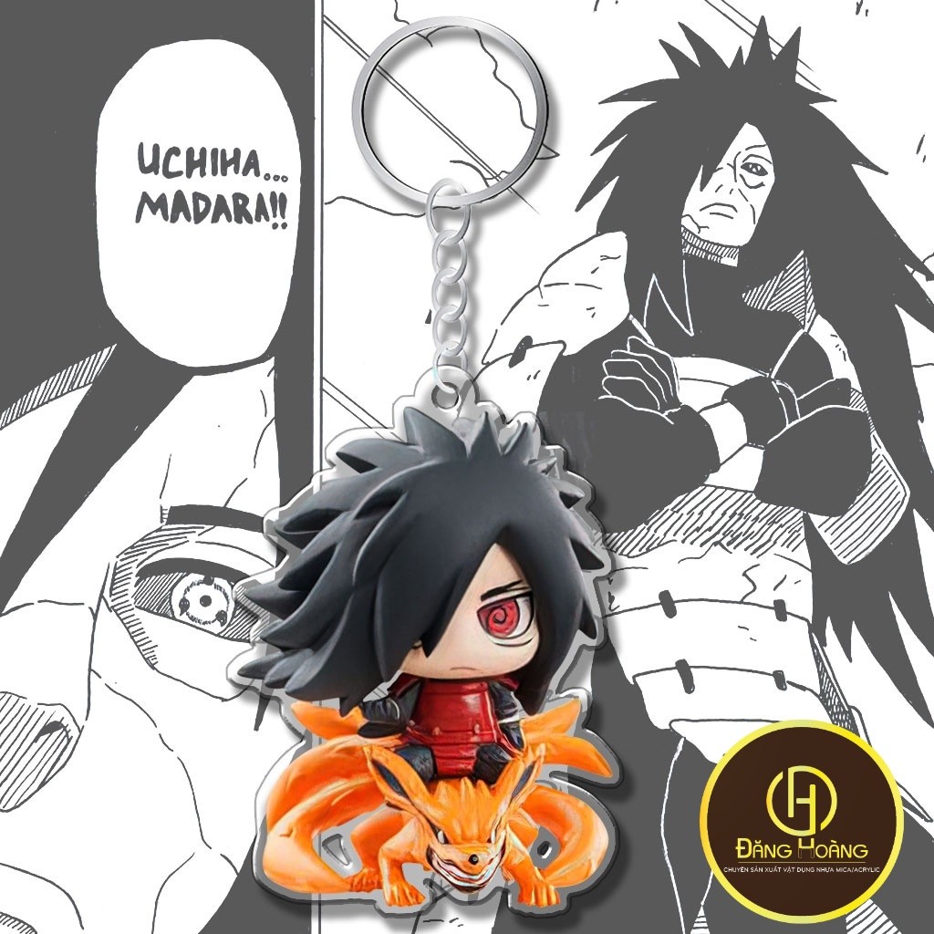 Naruto Chibi 3D อะนิเมะมังงะพวงกุญแจ 01MKNRTCB01 ของขวัญสําหรับคู่รักเพื่อนครอบครัว - DH