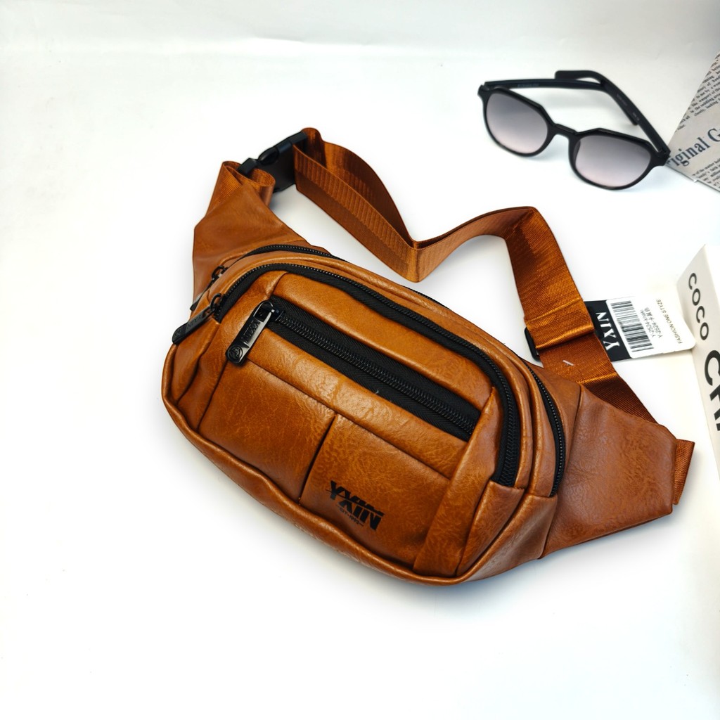 YXIN พร้อมส่ง กระเป๋าคาดอก ทำจาก pu มีให้เลือก 3 สี สไตล์เกาหลี แฟชั่น พร้อมส่งจากไทย