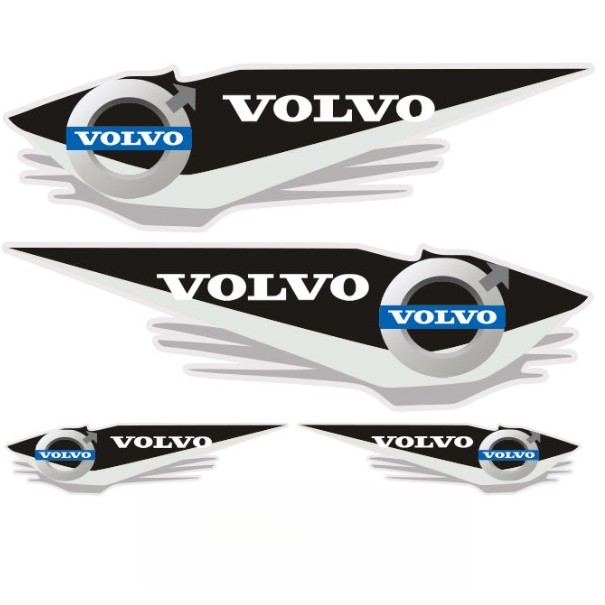 VOLVO car mark cover stickers, XC60, S90, XC90, S90 body decoration car logo stickers