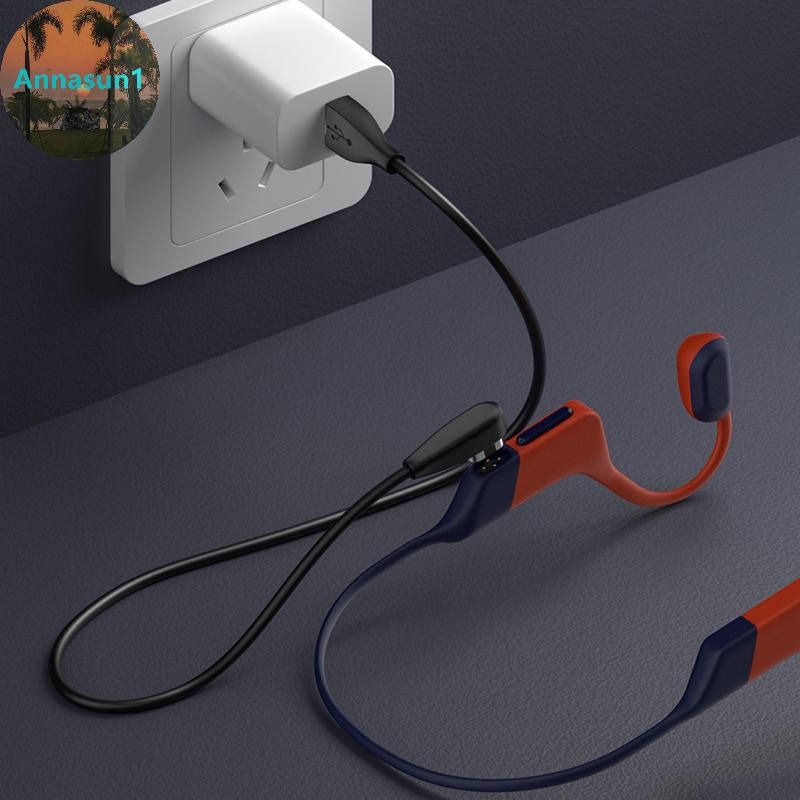 Annasun ประเภท C/USB สําหรับ Shokz OpenSwim Pro S710 Bone Conduction หูฟังสายแม่เหล็กสําหรับ Shokz S
