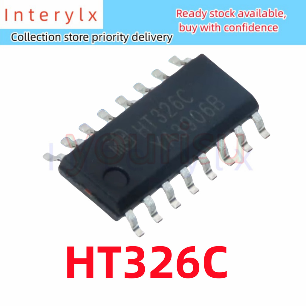 ยี่ห้อ HT326C 2 ชิ้น/ล็อตใหม่ ESOP16 HT326 Inductor-ฟรีกรอง 2 x 30W Class D สเตอริโอเครื่องขยายเสียง