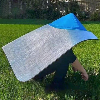 ZHAGUMT366 หมวกกันแดด, เสื้อคลุม thi หมวกเก็บชาขนาดใหญ่พิเศษ, เสื้อคลุม thi Sun&UV Rain Resistance หนาหมวกทํางานการเกษตร