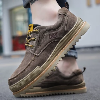 รองเท้าผู้ชาย Caterpillar Outdoors Low-Top รองเท้าผู้ชายเครื่องมือ Casual CAT รองเท้า