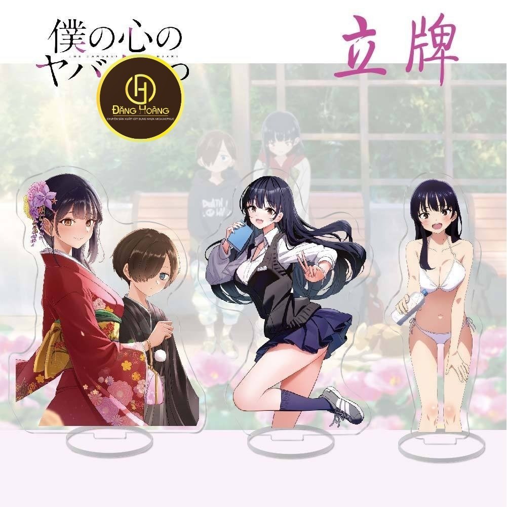 Dangers In My Heart Kyotaro Ichikawa Anna Yamada อะคริลิคอะนิเมะรูปของเล่นขาตั้งแผ่น Holder_DH