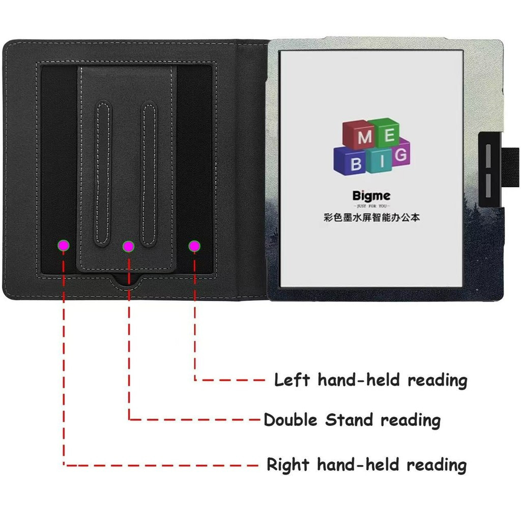 Bigme B751C/B751C Sleep Wake-up Support Hand Support Protective Case [จัดส่งในวันเดียวกัน]