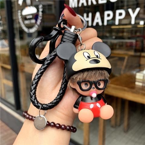 【พร้อมส่ง】monchichi พวงกุญแจ、พวงกุญแจ tanuki、กระเป๋าตุ๊กตาสุดน่ารัก จี้ห้อยอเนกประสงค์