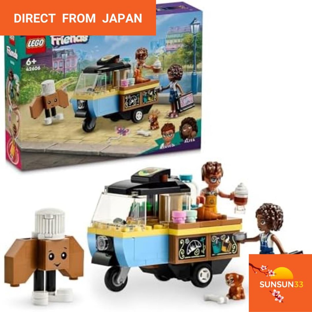 【Direct from Japan】LEGO Friends Mobile Sale Bakery ของเล่นวันเกิดของขวัญวันเกิดบล็อกเด็กผู้หญิงเด็กเ