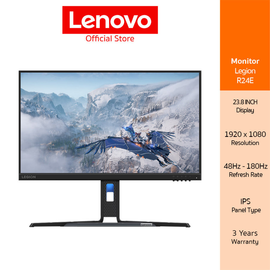 LENOVO MONITOR LEGION R24E(67CCGAC4TH) 23.8 INCH 1920 X 1080 IPS 180Hz