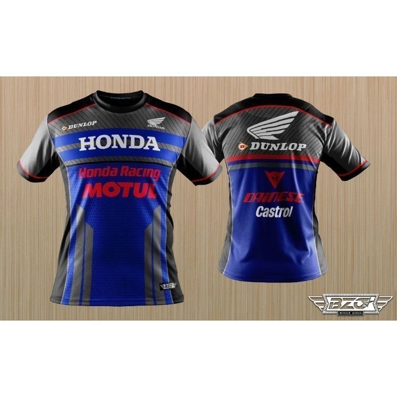 STOCKPREMIUM BRAND BZC Jersey มอเตอร์ระเหิด HONDA 3D T เสื้อขนาด XXS-6XL