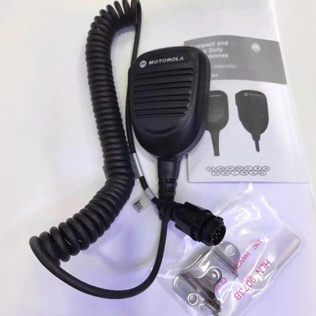 ปรับให้เข้ากับรถจักรยานยนต์ M8268 M8220 M8668 และรถยนต์อื่นๆ RMN5052A ไมโครโฟน/ไมโครโฟน