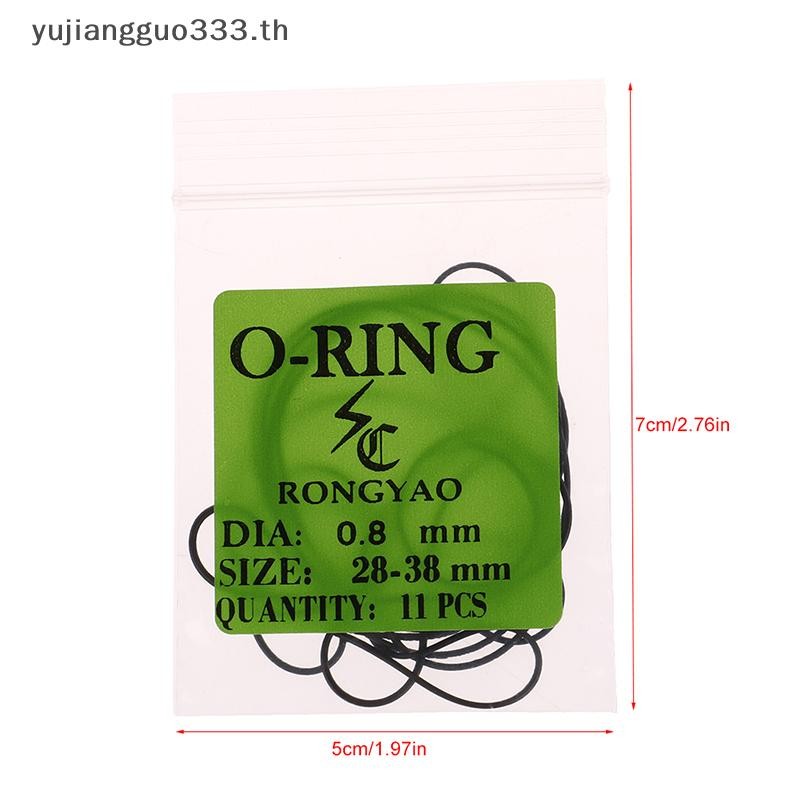 # Th # 1Pack 0.5/0.6/0.7/0.8MM นาฬิกา O-Ring ยางกันน้ํานาฬิกาฝาหลังปะเก็น .